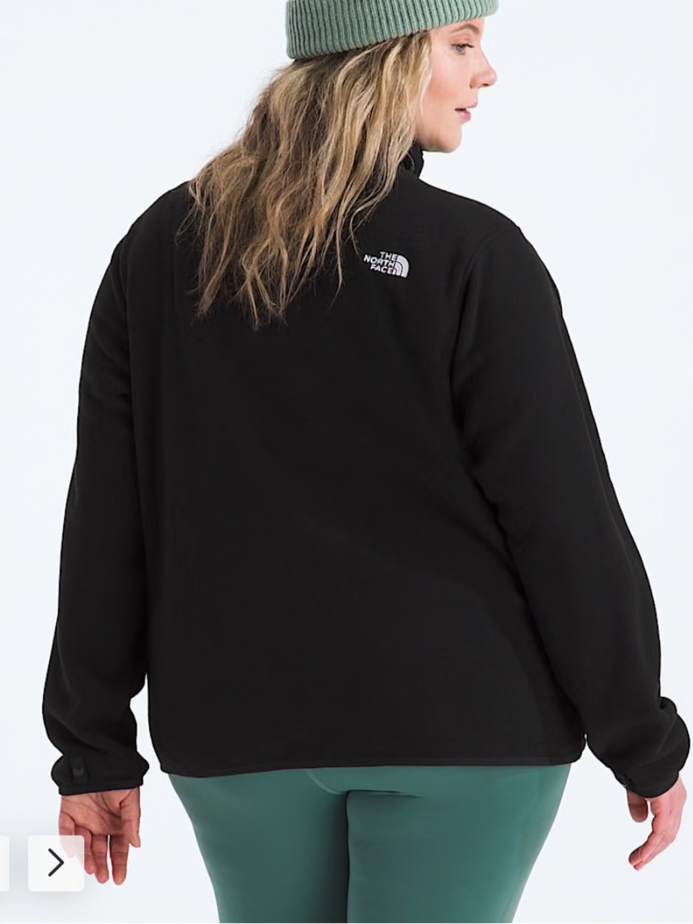 THE NORTH FACE Plus Size Glacier Fleece Jacket 3X fits like a 22/24 - Picture 2 of 9